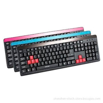 2.4GHz wireless keyboard with gaming keys, high-end quality and a good price
